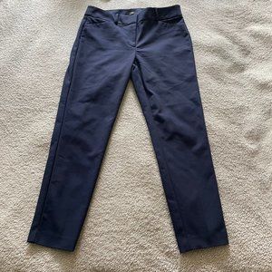 Navy Blue Julie Skinny LOFT by Ann Taylor Slacks / Pants with 6% Spandex